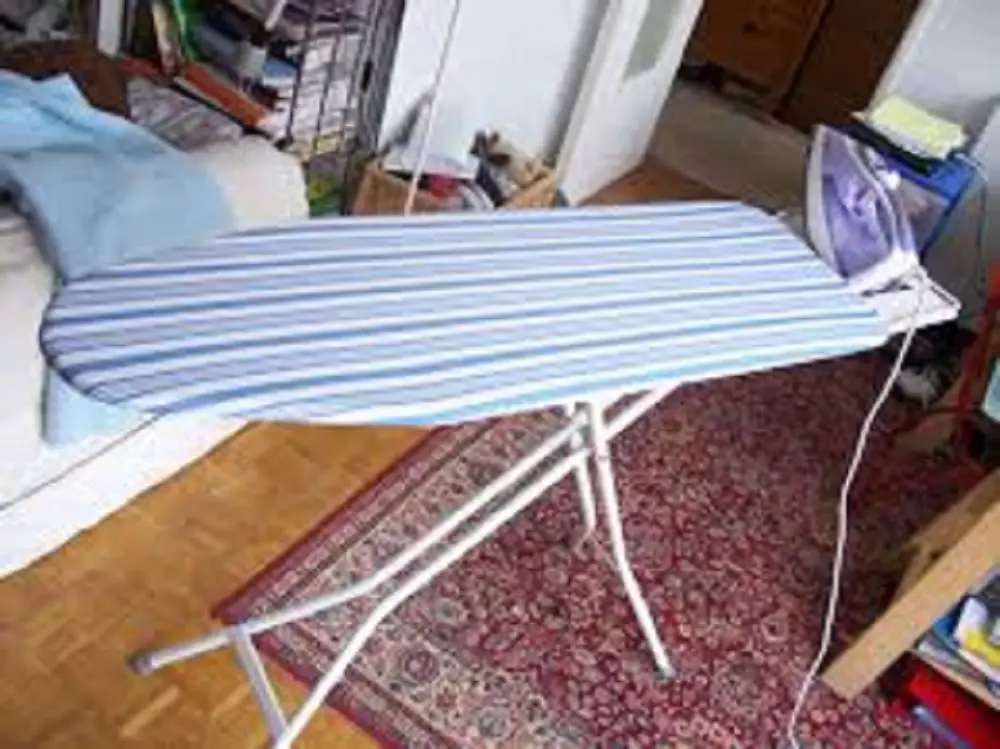 how to set up ironing board