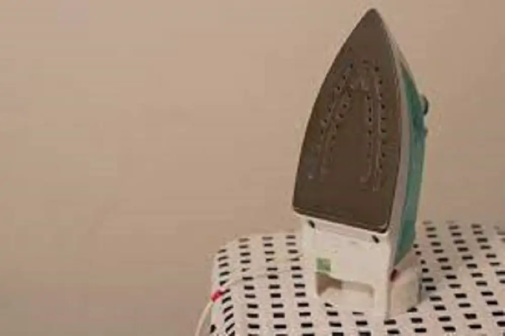 how to iron on an ironing board