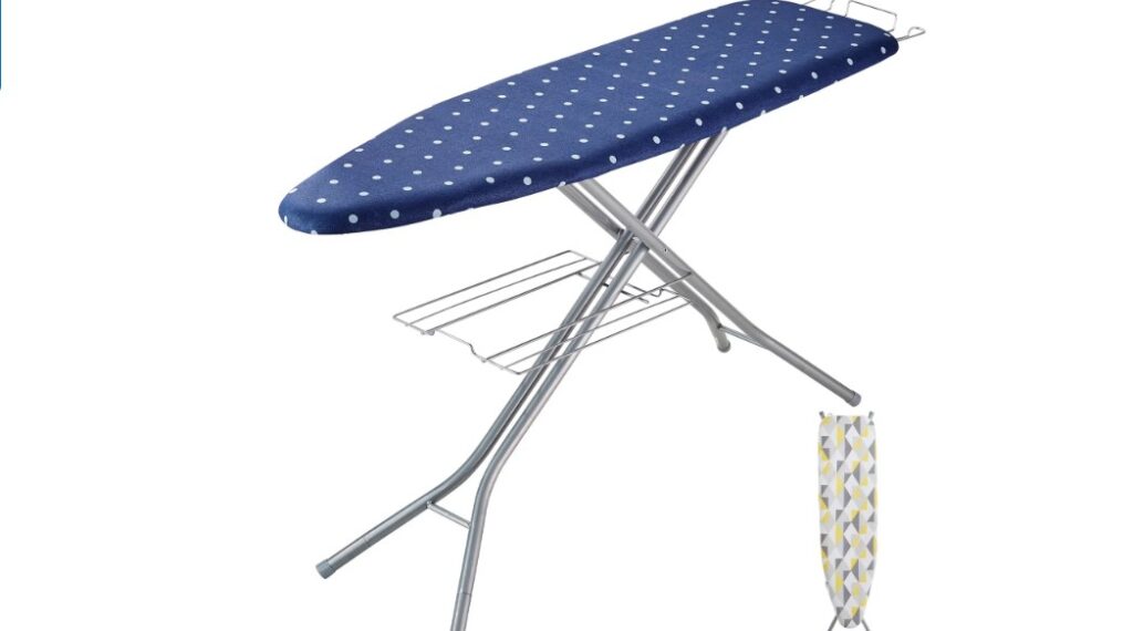 how to put ironing board down
