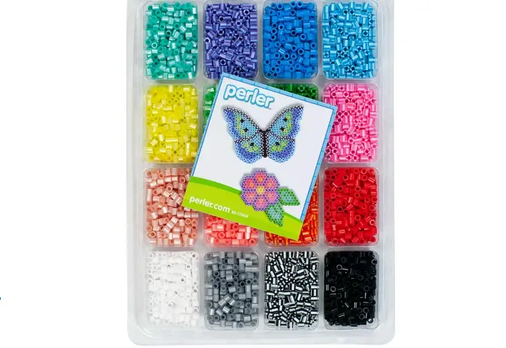 ironing perler beads with parchment paper