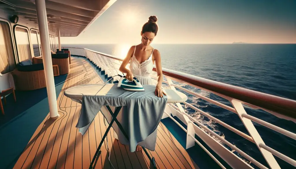 How to Iron Clothes on a Cruise Ship